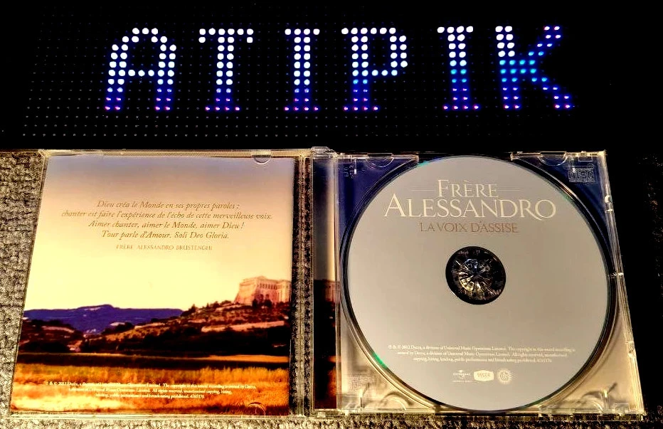 Cd Zeldzaam Van Broer Alessandro La Voix D’Assise Onmisbaar Voor Je Collectie 🙏 – photo 3